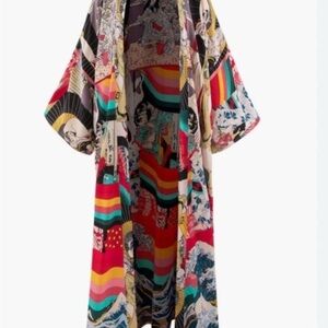 Colorful Kimono Robe